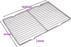 2Pcs Stainless Steel Cooling Racks, Cooling Racks for Cooking and Baking, Cookie Cooling Rack, Oven Cooling Racks for Cooking