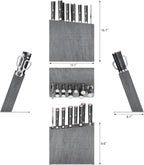 Cangshan YARI Series HUA Knife HUA Block Set, X-7 Damascus Steel, Ash Wood (12-Piece)