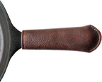 Leather Cast Iron Skillet Pan Handle Cover (Long 5.75")