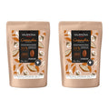 Valrhona Premium French Baking Milk Chocolate Discs (Feves). CARAMELIA 36% Cacao. Creamy, Caramel, Salted Butter Notes. Easy Melt-Tempering. Milky, Balanced. Luscious Frosting, Sauces 250g (Pack of 2)