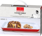 Emeril Lagasse 15.75 IN Large Baking Sheet – Stoneware Cookie Sheet & Baking Tray, Oven Safe Baking Trays for Oven