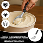1 Pcs Ice Cream Spade,Ice Cream Scoop,Ice Cream Scooper,Ice Cream Scoops Best Rated,For Hard Or Creamy Ice Cream, Durable Bend Proof Flat Ice Cream Paddle, Easy Scooping Dishwasher Safe