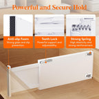 Lifewit 14 Pack Drawer Dividers Plastic 6" High, 13.5-22" Adjustable Drawer Organizers for Clothes, Expandable Dresser Separators in Bedroom/Bathroom/Kitchen/Fridge/Office Organization and Storage