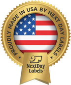 NextDayLabels 500 Rectangle Stickers (3" x 5") - Color Coding Labels Roll - Moving Labels for Boxes, Colored Inventory Stickers for Packing, Organizing, and Storage (Natural)