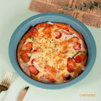 CHEFMADE Round Cake Pan, 9-Inch Non-Stick Pizza Pan and Pie Bakeware for Oven Baking (Green)