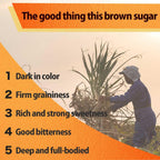 Brown Sugar Powder, Made in Japan,Only Sugarcane, Clean Eating, Rich in minerals,Vitamin B,Rich in iron,Low GI sweetener,Gluten Free,Okinawa,Natural,Japanese food,Pack of 1,10oz(300g)