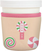 Sok It IceCreamSok Insulated Neoprene Cover (Candy Lane, Tapered Ice Cream Pints)