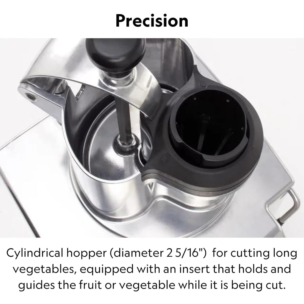 Robot Coupe CL50GOURMET NODISC Single-Speed Cutter Mixer Continuous Feed Commercial Food Processor with Side Discharge, 120v (Discs NOT Included)