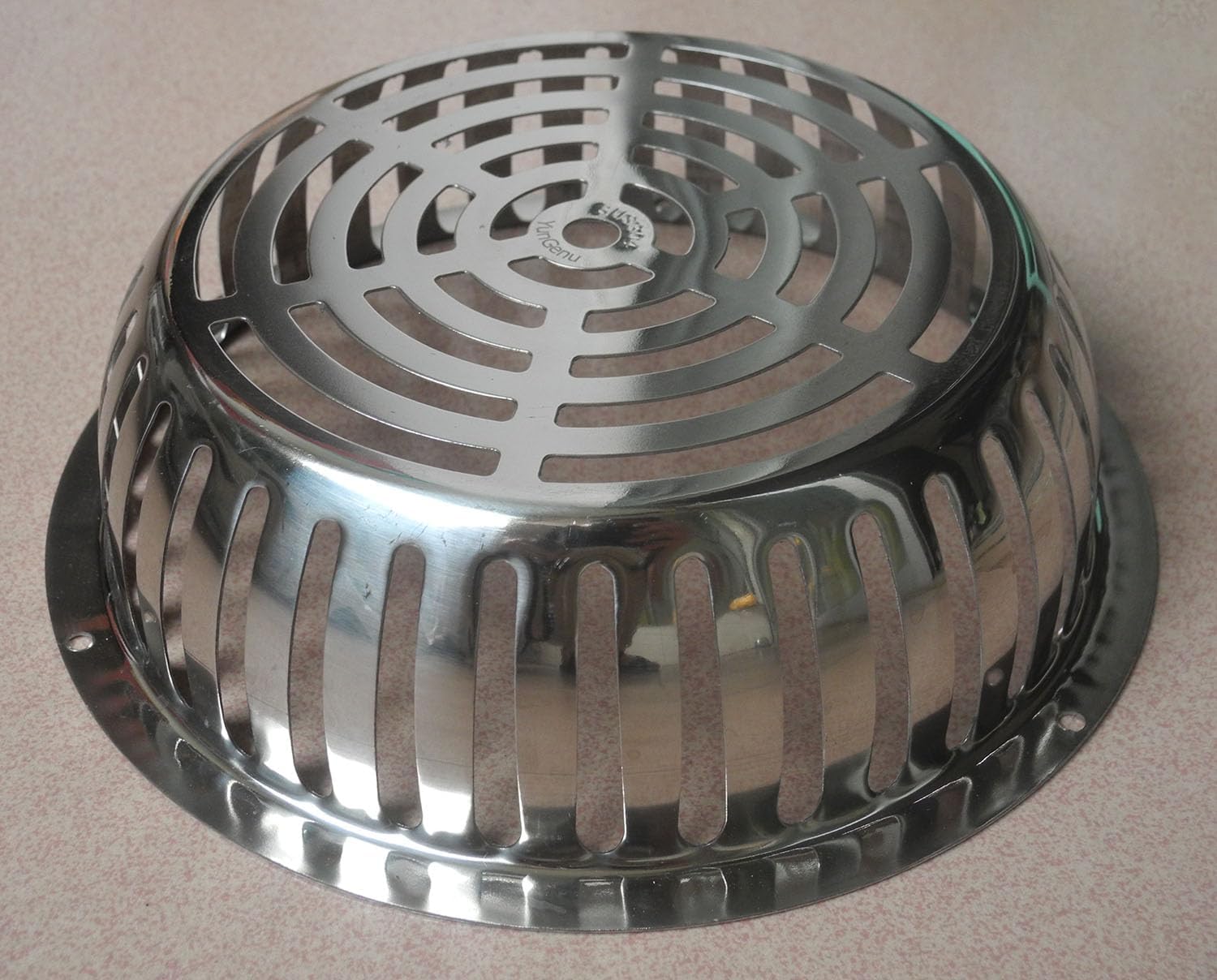 SUS304 Stainless Steel Roof Dome Drain Cover Strainer Anti-Clogging Atrium Grate 2pcs/pk (Φ: 8.5 inch)