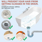 Gotega Bathroom Sink Drain Strainers, Hair Catcher Shower Drain Covers Protector, Flexible TPR Material, Multiple Colors for Bathroom Tub Shower and Sink Hair Trap Garbage Disposal Parts, 5 Pack