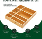 ROYAL CRAFT WOOD Bamboo Jewelry Organizer Box & Chests Set - Versatile Storage Solution for Makeup, Jewelry, and Bathroom Essentials (8 Boxes)
