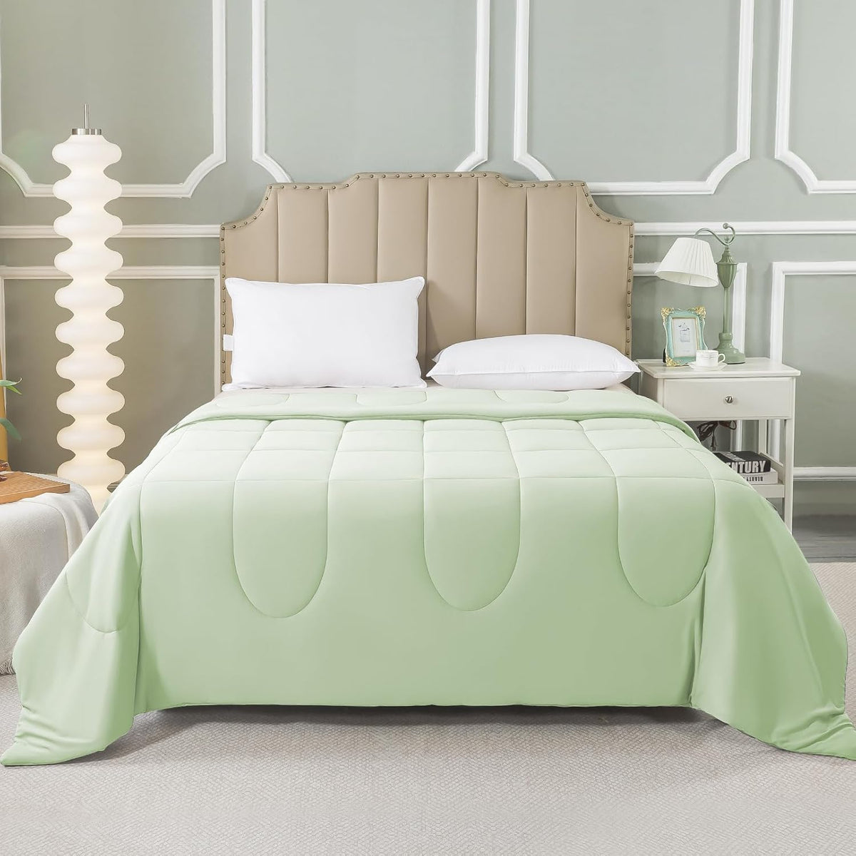 HYLEORY Cooling Comforter Twin Size - Summer Cooling Blanket for Hot S ...