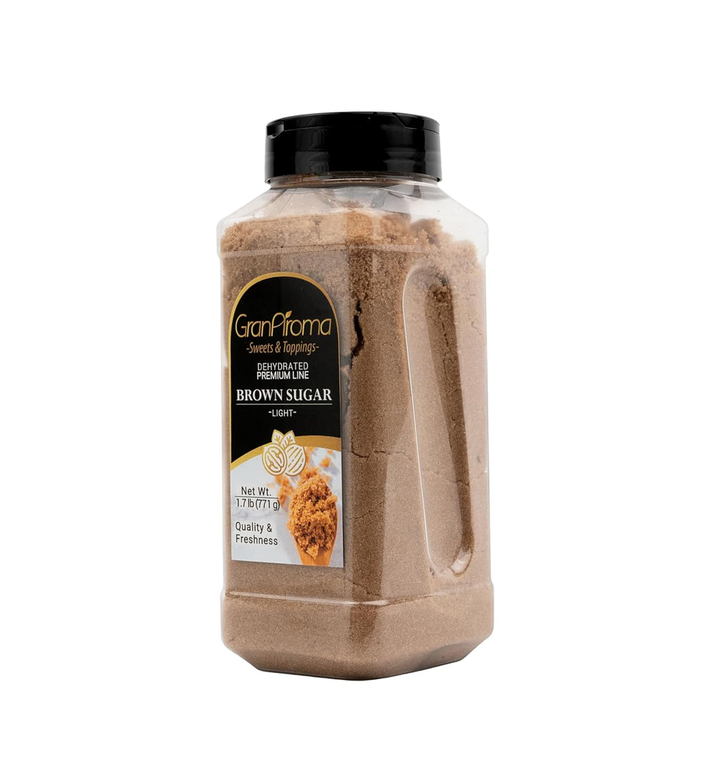 GranAroma Light Brown Sugar, Baking & Desserts, Cane Molasses, Pantry Staple (27 Ounce)