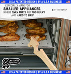 Wooden Oven Rack Puller Stick, Push Pull Tool with Longer Handle Ideal for Kitchen Oven, Convection and Toaster Ovens, Air Fryer and Small Kitchen Appliances by INFRAOVENS