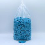 MERCKENS Coating Wafers, Blue Melting Chocolate, 5 Pound Package