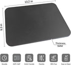 ZVP Thick TPU Cutting Boards for Kitchen, Rubber Flexible Cutting Board Mats, Nonslip Silicone Chopping Mats Foldable BPA Free Knife Friendly Non-Toxic Dishwasher Safe