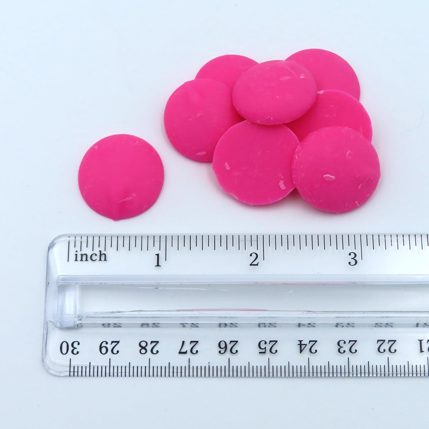 MERCKENS Coating Wafers, Pink Melting Chocolate, 1 Pound Package