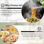 Metal Chopsticks Reusable 2 Pairs: Stainless Chopstick with Two Holders Set ,Dishwasher Safe,Non-Slip,Gift Box Packaging,Laser Engraved,Japanese Chinese Korean Chop Sticks for Cooking Eating