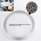 Lazy Susan Bearing Rotating Turntable Bearings Swivel Plate Hardware Aluminum Metal for Dining-Table and Workbench (10 Inchs) … …