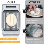 Heavy Duty Stainless Steel Wire Egg Slicer for Hard Boiled Eggs & Strawberry Other Soft Food