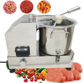 TECHTONGDA 9L Food Processor & Vegetable Chopper, Commercial Meat Grinder, Stainless Steel Electric Chopper, Adjustable Speed Meat Mincer, Multi-Function for Chopping Vegetables, Meat, Grains, Nuts