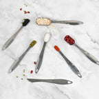 22 Piece Measuring Cups and Spoons Set, Stainless Steel Measuring Spoons Set and Stackable Measuring Cup with Lid for Liquid and Dry Ingredients, Cooking Baking Gadgets