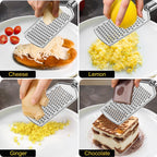 Lemon Squeezer - Lemon Squeezer Manual Citrus Juicer - Lemon Manual Press Juicers Stainless Steel - Lime Squeezer Lemon Juicer Squeezer with Grater