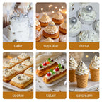 Silver Pearl Sprinkles,Edible Rods Pearl Sprinkles Mix Size,130g/4.58oz,Baking Edible Cake Decorations,Cupcake Toppers,Cookie Decorating Donuts Ice Cream,Holiday,Birthday Wedding Party,Valentines Christmas Supplies
