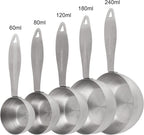 Smithcraft Measuring Cups and Spoons, 12 Piece Metric & US 18/8 Stainless Steel Measuring Cup and Spoon Set, Dry Metal Measuring Cups Spoons & Leveler & Measure Equivalents for Kitchen & Baking