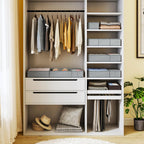 DIMJ Drawer Organizer Clothes, 24 Pack Dresser Organizer, Foldable Closet Organizers and Storage, Fabric Dresser Drawer Organizers, Drawer Dividers for Nursery, Baby Clothes, Underwears, Sock