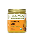 Banyan Botanicals Turmeric Ghee – Cultured Grass-Fed Organic Ghee (Clarified Butter) with Turmeric & Ginger – Oil & Butter Alternative for Cooking & Baking – 5.65 oz – Non-GMO Gluten Free Vegetarian