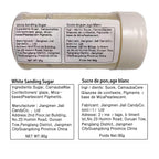 Sentovac White Sanding Sugar for Baking Edible Sparkling Sugar Sprinkles Coarse Sugar Crystals for Baking Topping Cake Cookie Cupcake Topper Ice Cream Decoration Supplies 3.2 OZ