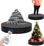 19.7In Remote Large Motorized electric turntable Rotating platform Photography Turntable Motorized lazy susan Base giratoria para for Photography,3D Scanner,Heavy duty display(Load Range:220~500lbs)