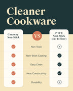 Caraway Nonstick Ceramic Dutch Oven Pot with Lid (6.5 qt, 10.5") - Non Toxic, PTFE & PFOA Free - Oven Safe & Compatible with All Stovetops (Gas, Electric & Induction) - Marigold