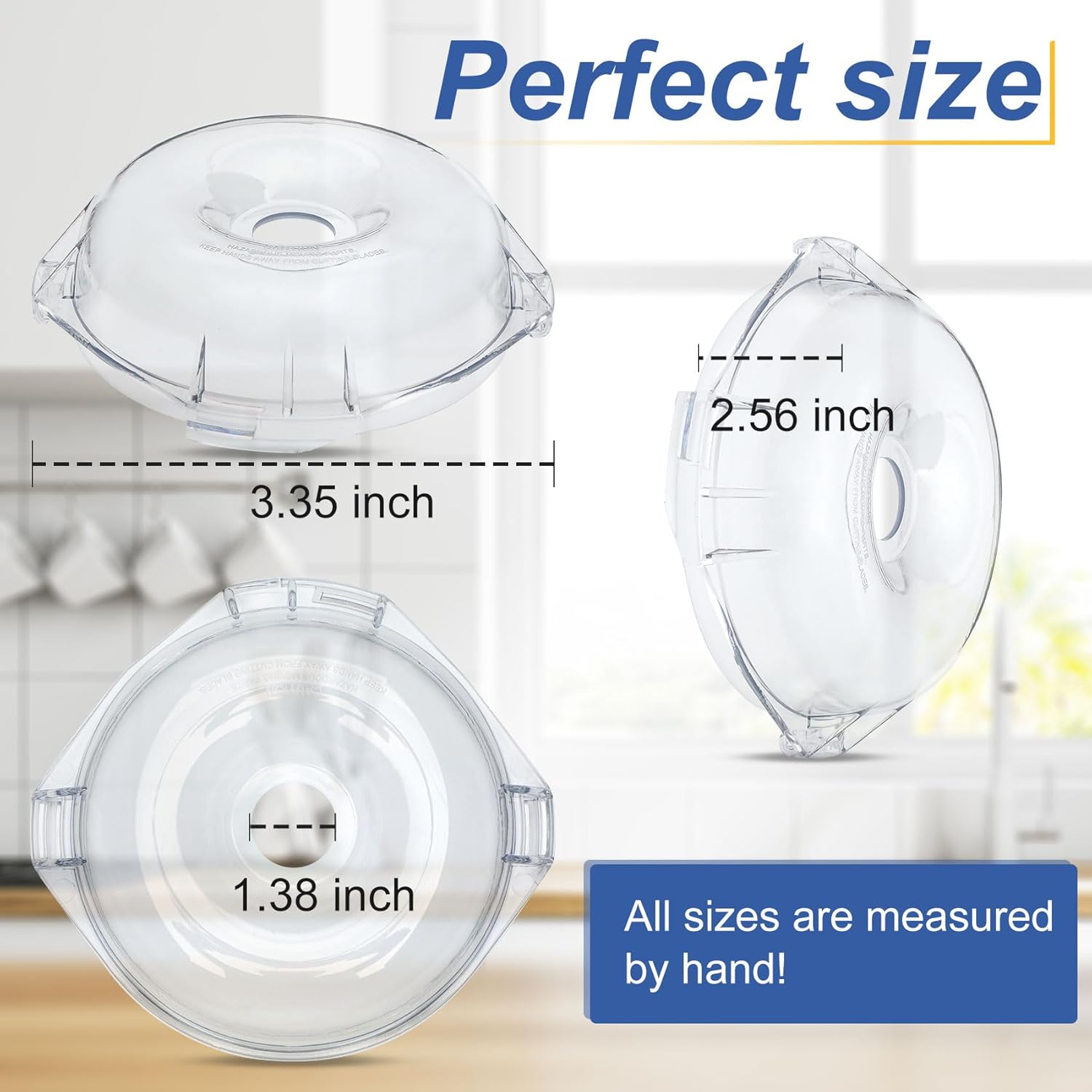 106458S Cutter Bowl Lid Compatible with robot coupe R2、R2B、R2 DICE、R2N、R101B Food Processor