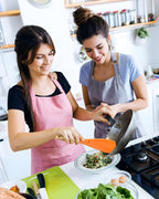 Cooking Spoon and Rice Scooper for Nonstick Cookwares, Great for Cooking and Serving Sturdy BPA-Free Matte Silicone, Wood Handle Spoon for Mixing, Scoop, and Scrape (ORANGE)