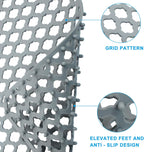 1 Pack 28"x15" Heat Resistant Silicone Sink Mat Protector, Non-slip Mat Kitchen Large Accessory, Dishwasher Suitable Sink Protectors for Bottom of Farmhouse Kitchen Stainless Steel