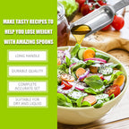 1PCS 1Teaspoon (1/3tbsp, 5ml) Single Measuring Spoon, Individual Stainless Steel Long Handle Measure Tablespoon Only