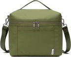 NOL Natural Organic Lifestyle Insulated Lunch Bags for Women Cooler Bag Lightweight Nylon Waterproof Lunch Box For Work