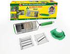 Slicer – Amazing Veggie Slicer for Effortless Kitchen Prep Made Simple! – Use it as a Food Shredder, & Grater - Multifunctional with Non-Slip Handle & Base