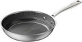 Redchef Non Stick Frying Pans, Hybrid Ceramic Frying Pan, Nonstick Skillet with Stay-Cool Handle, Non Toxic, PFAS PFOA & PTFE Free, Dishwasher & Oven Safe, Compatible All Cooktops (Black, 8 inch)