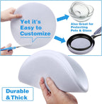 Imncya Plate Separators Storage, Set Of 60 And 3 Different Size, Thick and Premium Soft Felt Plate Dividers For China, Dish, Coffee Saucers Protecting and Stacking