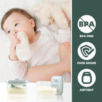 1000ml Formula Travel Container Airtight Formula Dispenser On The Go, 11OZ, 0.66LB, 300g, Clear