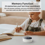 VOCOO Digital Kitchen Timer - Magnetic Countdown Countup Timer with Large LED Display Volume Adjustable, Easy for Cooking and for Seniors and Kids to Use (White)