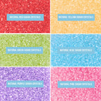 Sweets Indeed Sprinkles 6 Cell Edible Sprinkle Mix Jimmies Perfect for Cake Decorations Baking Ice Cream Cookies Cupcake Topper (Rainbow Sugar)