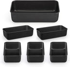 LIANYU 6 Pack Nonstick Loaf Bread Pan for Baking, 9x5In Bread Loaf Baking Pan, Stainless Steel Meatloaf Pan Tin for Homemade, Dishwasher Safe