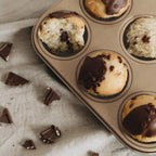 Cupcake Pan 2 Pack, Rustproof 12-Well Nonstick Muffin Pan for Baking