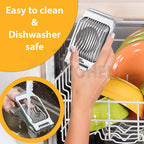 Zoe's Kitchen Good Grip Egg Slicer for Hard Boiled Eggs Heavy Duty Professional Large Aluminum Egg Slicer with Stainless Steel Wires Kitchen Aid Egg, Strawberry Slicer Hard Boiled Egg Cutter (Silver)