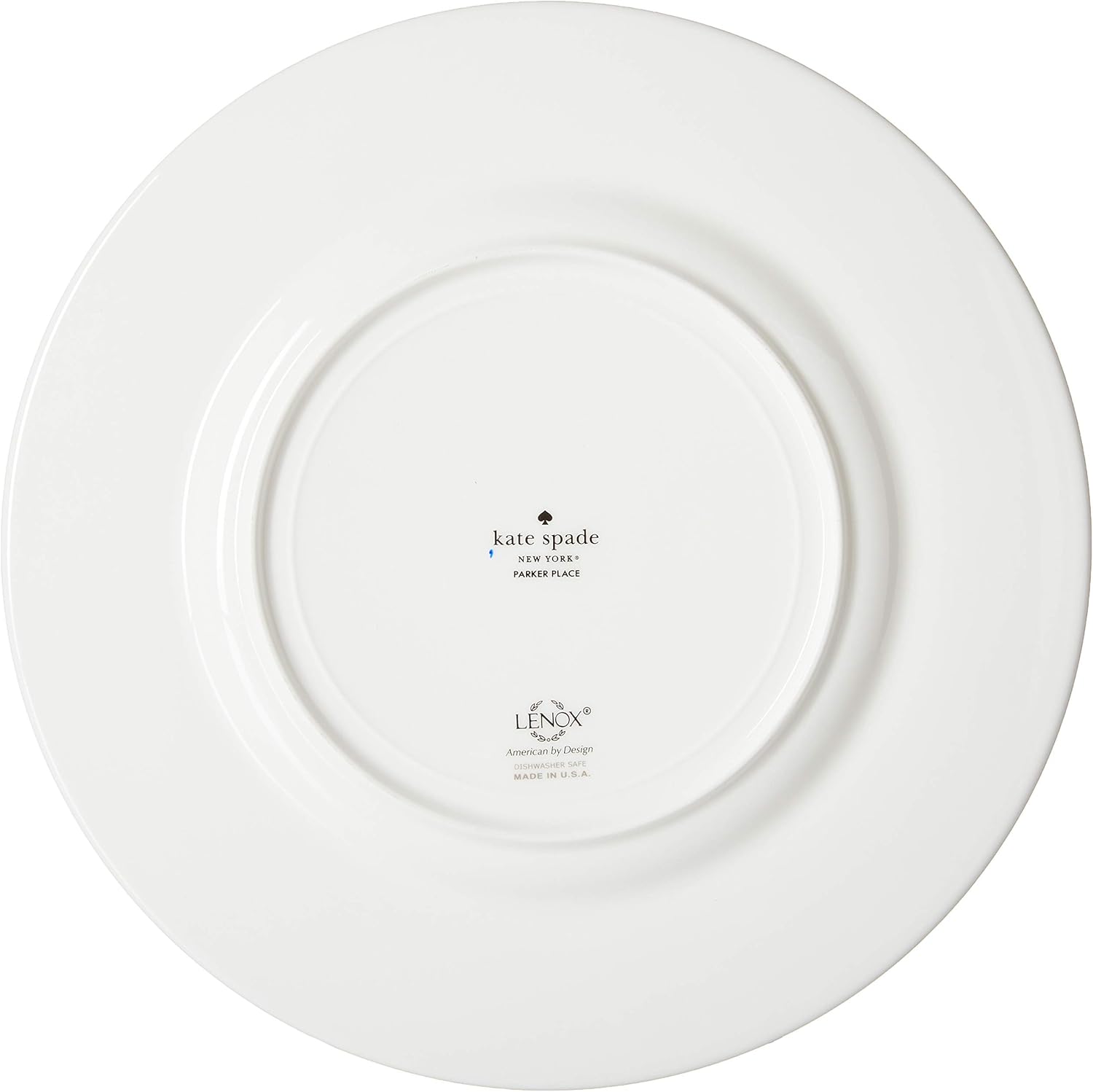 Kate Spade New York Parker Place Accent Plate, 1.05 LB, Blue