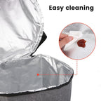 musbus Carry Bag for 8 Quart Instant Pot, CrockPot and Hamilton Beach Models, Double Layers Carrier with Adjustable Strap, with Crock-Pot and Hamilton, GRAY